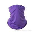 China Custom purple neck chief face bandana scarf Supplier